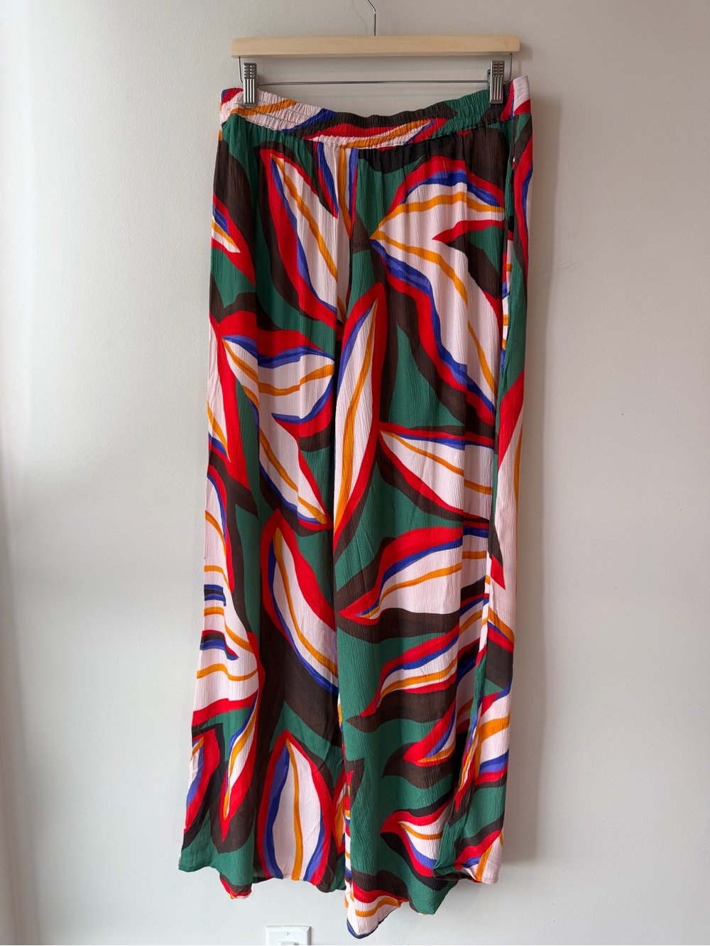 Anthropologie Villa Fresca Wide Leg High Rise Pant NWT - Picture 4 of 5